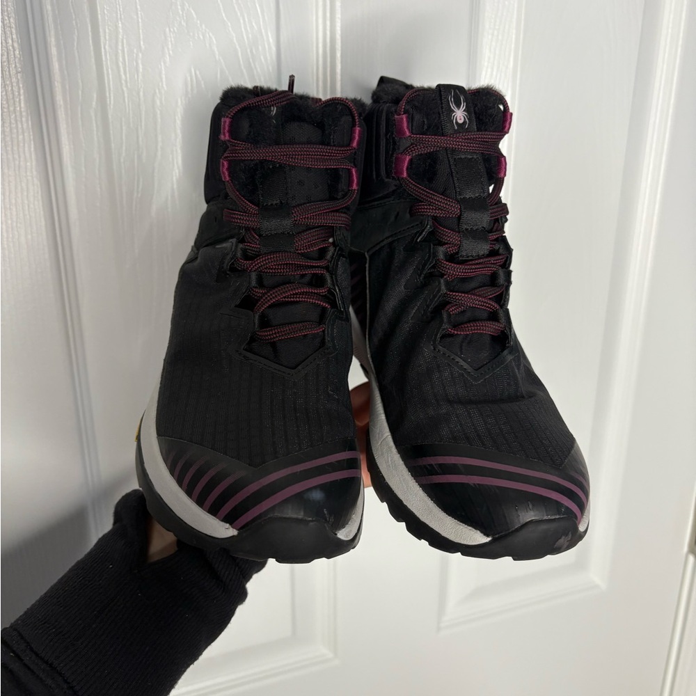 🦋Spyder Summit Fur Women's Hiking Boots, Black, 6.5 - Picture 2 of 4